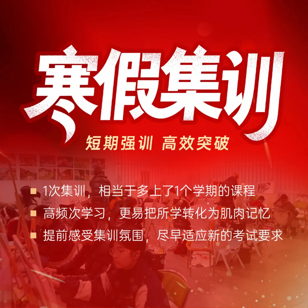 达芬奇画室2026寒假集训招生简章!短期集训,高效突破! 达芬奇画室2026寒假集训招生简章!短期集训,高效突破!